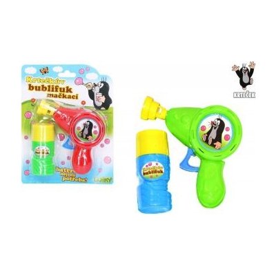 Bublifuk Krtek krteček mačkací pistol 55 ml – Hledejceny.cz