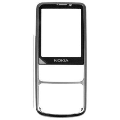 Kryt Nokia 6700c přední černo-stříbrný – Sleviste.cz