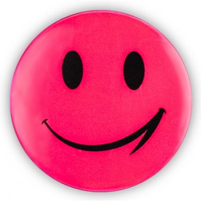 Altima Reflexní samolepky/nálepky smajlík barva: růžová – Hledejceny.cz