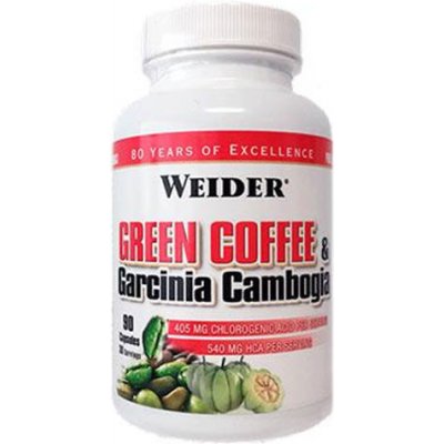 Weider Green Coffee & Garcinia Cambogia 90 kapslí