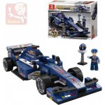 Sluban B0353 Formule F1 Racing Car Modrá 257 ks – Hledejceny.cz