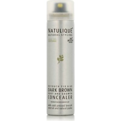Natulique Root Concealer Dark Brown přírodní sprej na odrosty 75 ml – Zboží Dáma
