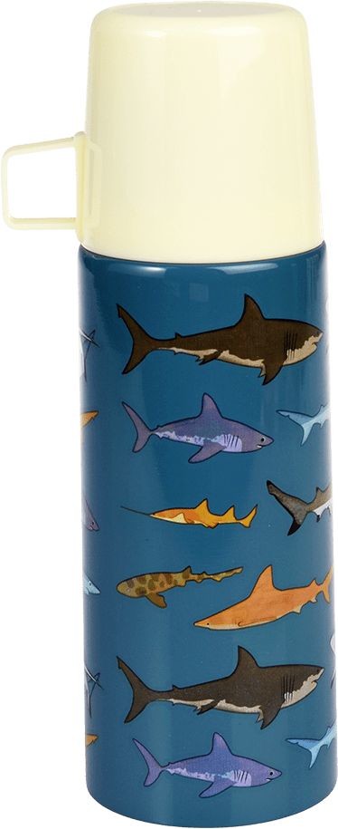 Rex London Sharks flask and cup 350 ml