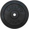 Činka a závaží Lifefit kovový 20kg - 30mm