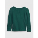 GAP Dětské tričko s knoflíčky Zelená – Zboží Mobilmania
