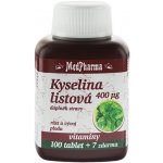 MedPharma Kyselina listová 400 µg 107 tablet – Hledejceny.cz
