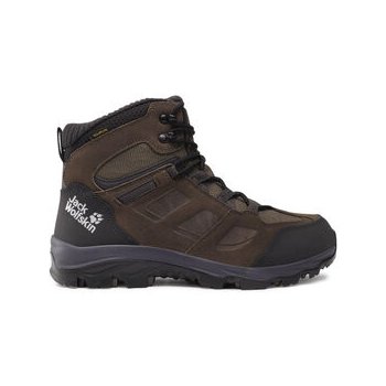 Jack Wolfskin Pánské outdoorové boty Vojo 3 WT Texapore Mid Brown Phantom