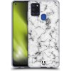 Pouzdro a kryt na mobilní telefon Samsung Pouzdro Head Case Samsung Galaxy A21s Bílý mramor