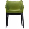 Jídelní židle Kartell Madame PVC černá / zelená