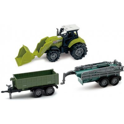 Wiky Vehicles Traktor s příslušenstvím a efekty 17 cm – Zboží Dáma