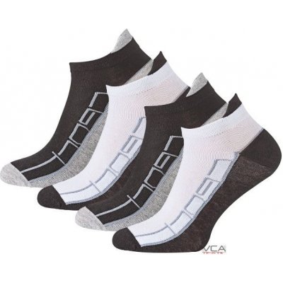 Vincent Creation ponožky kotníčkové patní pásek 4 páry – Zboží Mobilmania