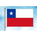 LIBEA, s.r.o. Vlajka Chile Rozměr: 100×150 cm, Uchycení: Karabiny na stožár – Hledejceny.cz