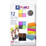 FIMO Staedtler Efekt NEON sada 12 barev 25 g – Zboží Mobilmania