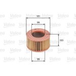 Vzduchový filtr VALEO 585708 – Hledejceny.cz