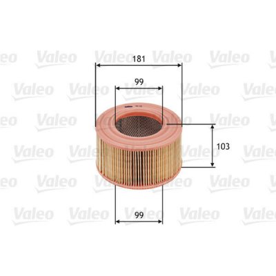 Vzduchový filtr VALEO 585708 – Hledejceny.cz