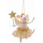 Sass & Belle Fairy Mouse vánoční ozdoba barevná – Hledejceny.cz