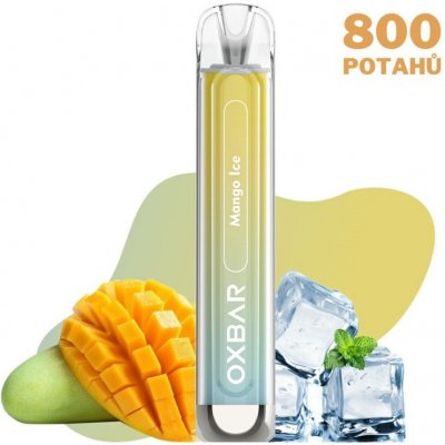 OXVA OXBAR C800 Mango 16 mg 800 potáhnutí 1 ks – Zboží Mobilmania