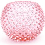 Váza 18cm - Hobnail - Ananas - růžová – Hledejceny.cz