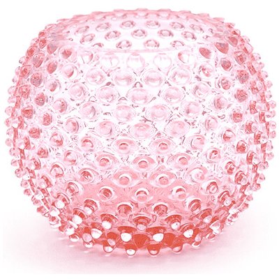Váza 18cm - Hobnail - Ananas - růžová – Hledejceny.cz