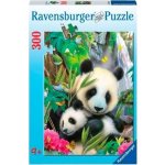 Ravensburger Rozkošná panda Lovely Panda 300 dílků – Zboží Mobilmania