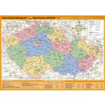 Mapa České republiky – zeměpisná a politicko-správní Kniha – Sleviste.cz