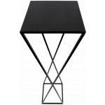 DekorStyle Stojan na květiny ESPIRAL 100 cm černý – Zboží Dáma