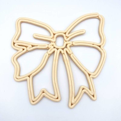 DECOLED Vánoční ozdoba mašle 30 cm bílá – Hledejceny.cz