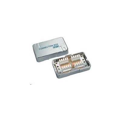 Solarix Spojovací box CAT6 STP 8p8c LSA+/Krone KRJS45-VEB6 – Sleviste.cz
