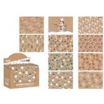 MFP Dopisní obálkaC6 vánoční KRAFT mix – Zboží Mobilmania