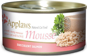 Applaws Cat Mousse Tin Salmon s lososem 72 x 70 g