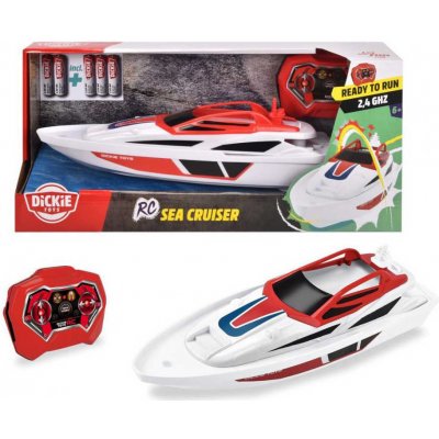 DICKIE RC loď Sea Cruiser na vysílačku 2,4GHz do vody na baterie d1106003