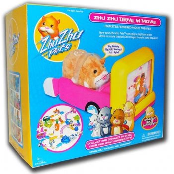 Zhu Zhu Pets Křečkem poháněné autokino