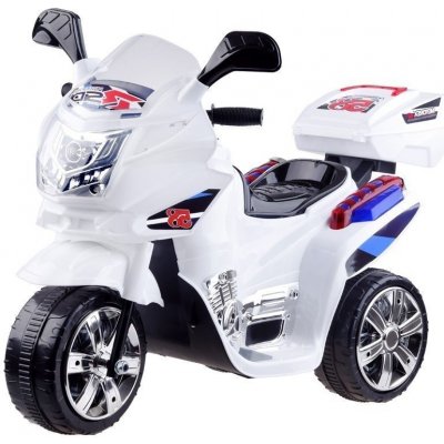 Mamido elektrická motorka R58 bílá – Zboží Mobilmania