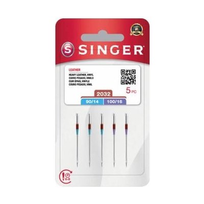 Jehly Singer 2032 - 90/14, 100/16 - 5 ks - kůže – Zbozi.Blesk.cz