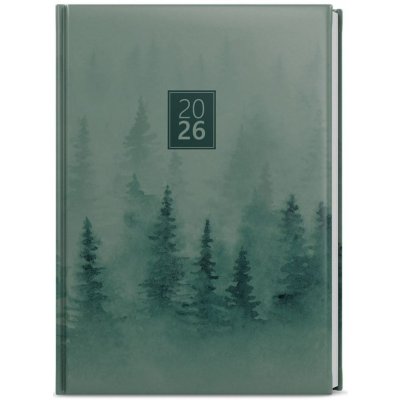 Oskar Lamino A5 Týdenní 2026 Les – Zboží Mobilmania