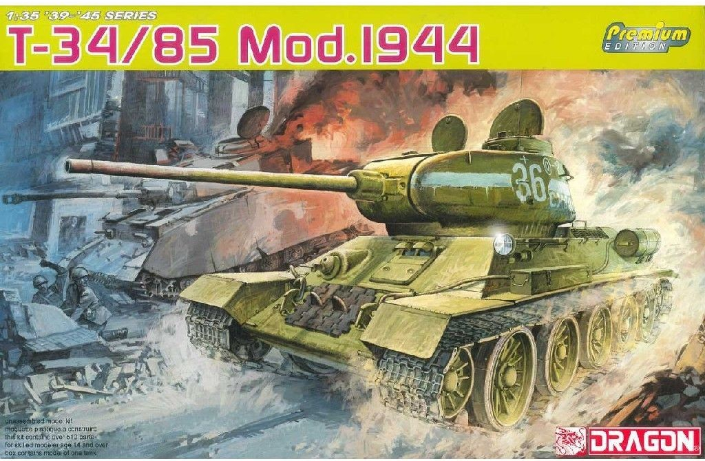 Dragon Model Kit tank 6319 T-34/85 MOD.1944 PREMIUM EDITION 1:35