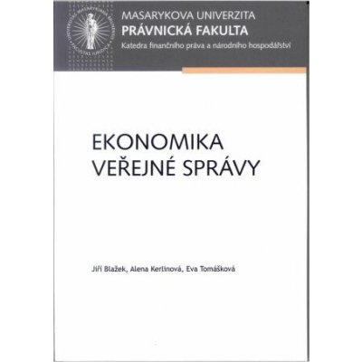 Ekonomika veřejné správy – Hledejceny.cz