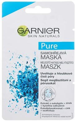 Garnier Pure samohřejivá pleťová maska 2 x 6 ml od 31 Kč - Heureka.cz