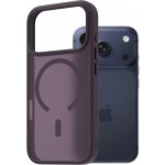 AlzaGuard Matte Case Compatible with Magsafe pro iPhone 17 Pro tmavě fialový AGD-PCMM478DU – Sleviste.cz