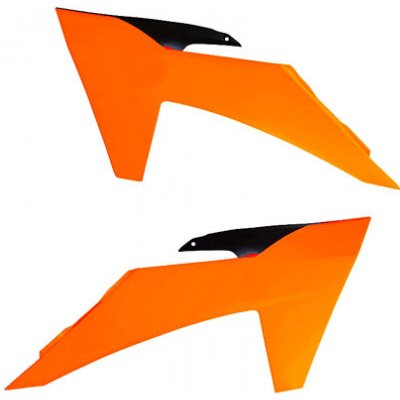 Race Tech Spoilery sada pasuje na KTM SX/F 23- 24 EXC/F 24- fluo oranž | Zboží Auto