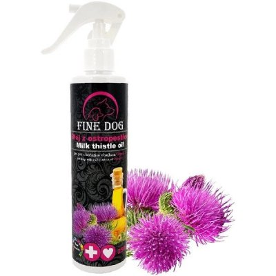 Fine Dog Olej z ostropestřce s rozprašovačem 250 ml – Hledejceny.cz