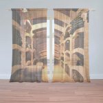 Sablio Záclony Vinný sklep: 2ks 150x250cm – Hledejceny.cz