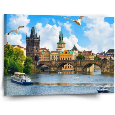 Sablio Obraz Praha Karlův most 2 - 150x110 cm – Zboží Mobilmania