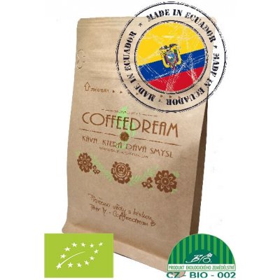 COFFEEDREAM Káva EKVÁDOR GALAPAGOS San CRISTOBAL pražení 250 g – Zboží Mobilmania