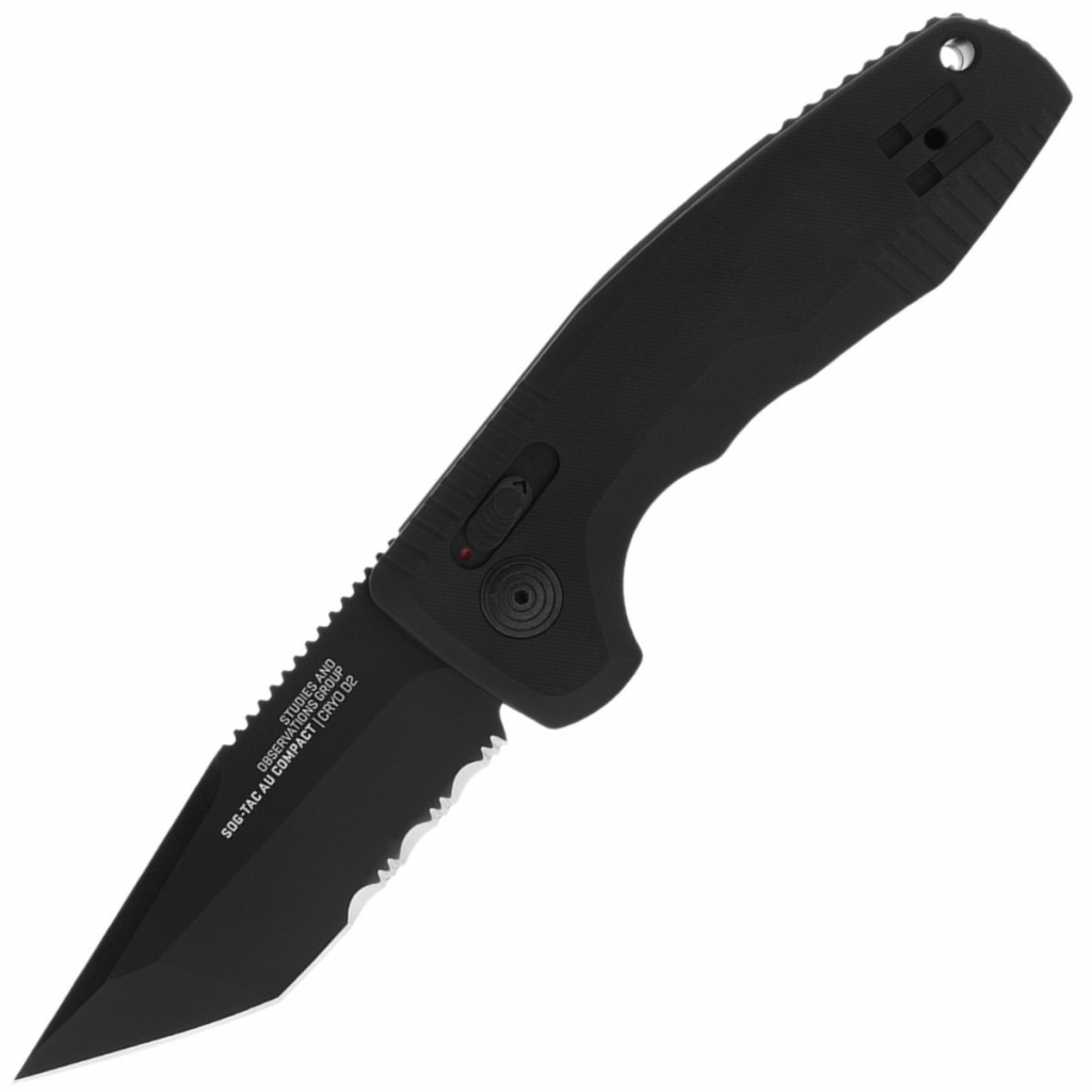 SOG COMPACT TANTO SERRATED
