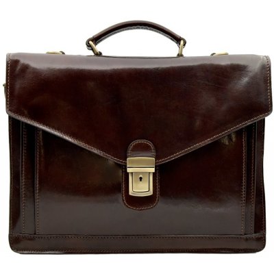 IL Giglio pánská kožená aktovka 902 tmavě hnědá – Hledejceny.cz
