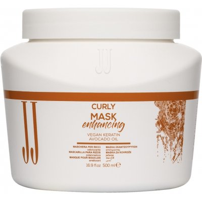 JJ Curly Maska pro vlnité a kudrnaté vlasy 500 ml