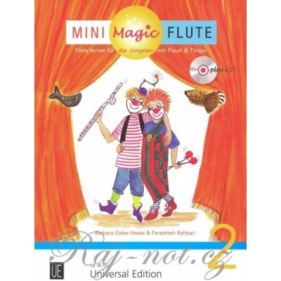 Mini Magic Flute 2 s CD škola hry na příčnou flétnu – Zboží Mobilmania