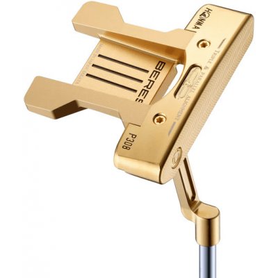 Honma P-308 Gold Plated HP-D7N unisex putter pravé ocel 34 – Zboží Dáma