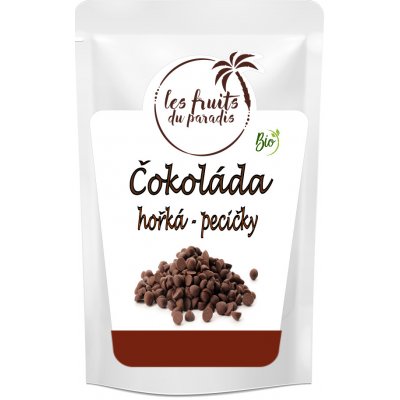 Les fruits du paradis Hořká čokoláda - pecičky Bio 200 g – Zboží Mobilmania